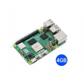 Raspberry Pi 5, Options for 2GB/4GB/8GB RAM, BCM2712 processor, 2.4GHz quad-core 64-bit Arm Cortex-A76 CPU